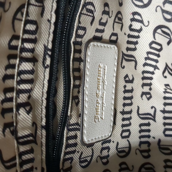 Juicy Couture Miss Juicy Satchel White Shoulder Bag - Picture 7 of 11
